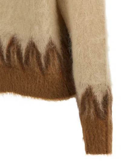 Isabel Marant Étoile Lightweight Textured Knit Sweater With Relaxed Fit In Brown