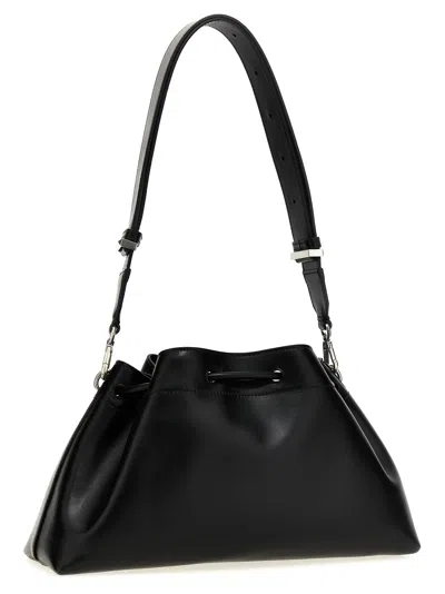 Jimmy Choo E/w Bon Bon Soft Shiny Leather Bag In Black