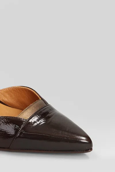 Chie Mihara 75mm Patterned-block Heel Pumps In Brown