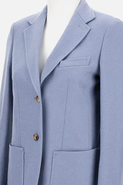 Max Mara Jacket In Blue