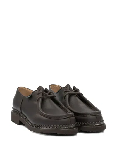 Paraboot Michael Griff Ii Leather Loafers In Brown