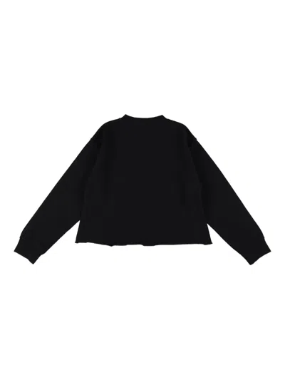 Stella Mccartney Kid - Heart Logo Sweatshirt In Black