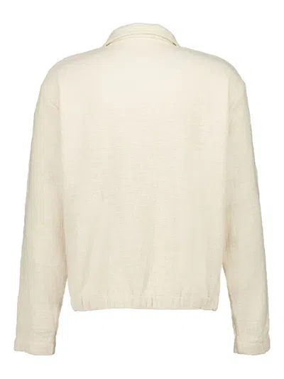 Commas Textured Zip-neck Pullover In Neutral