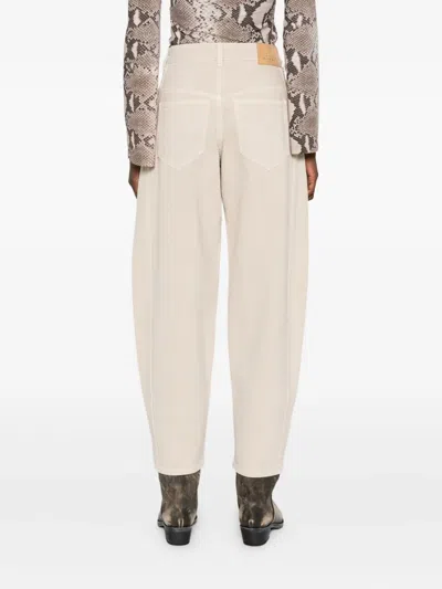 Isabel Marant Side-seam Jeans In Neutral