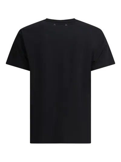 Altum Black Cotton T-shirt In Blue