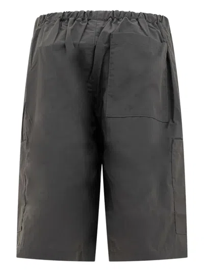 Gr10k Drawstring Waist Shorts With Roomy Pockets In Gray