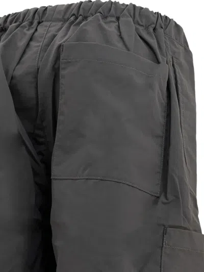 Gr10k Drawstring Waist Shorts With Roomy Pockets In Gray