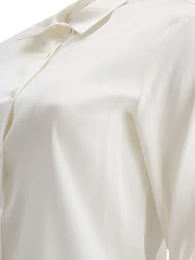 七分袖扣角领衬衫