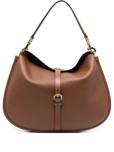 Etro Women Medium Pony Shoulder Bag In Brown