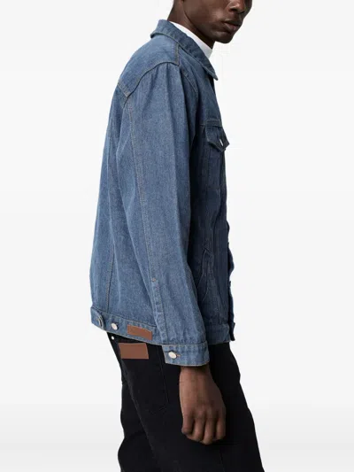 Amapô Button-fastening Denim Jacket In Blue