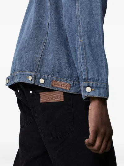 Amapô Button-fastening Denim Jacket In Blue