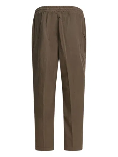 Altum Drawstring Side-panel Trousers In Green