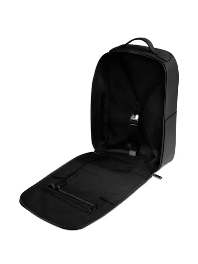 Lancel Leather Top-handle Backpack In Black