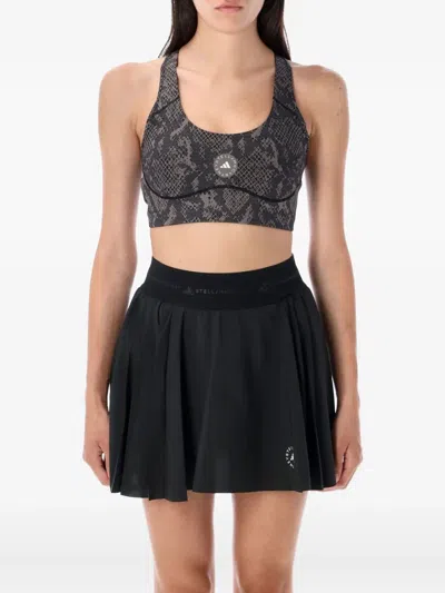 Adidas By Stella Mccartney Asmc Truepurpose Power Impact Training Bra P In Gray