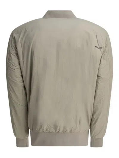 Nn07 Nn.07 "dixon" Bomber Jacket In Gray
