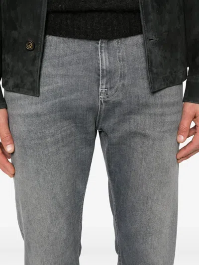 Eleventy Five-pocket Jeans In Gray