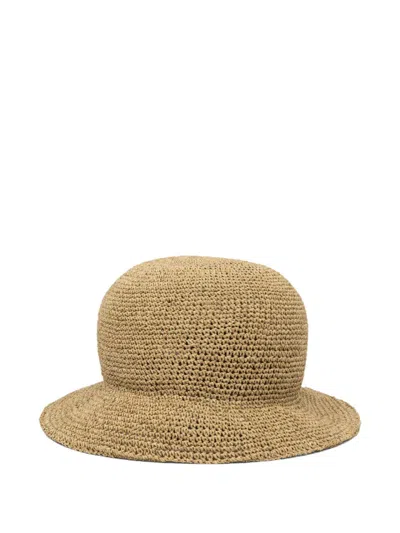 Nonnative Beige Paper Hat In Neutral