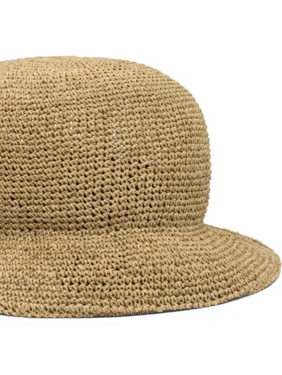 Nonnative Beige Paper Hat In Neutral