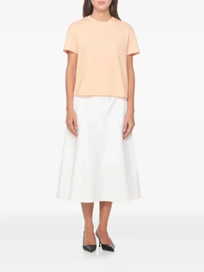 Apc A.p.c. T Shirt "rue Madame Gots" In Neutral