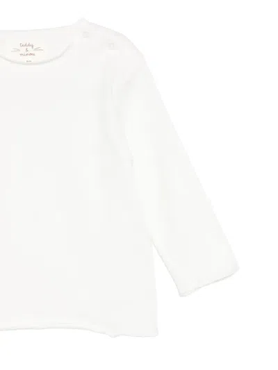 Teddy & Minou Logo-patch Dungaree (set Of Two) In Pink