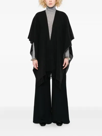 Fabiana Filippi Trousers Wide-leg Elasticated Waistband In Black