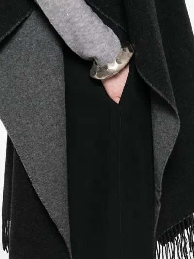 Fabiana Filippi Trousers Wide-leg Elasticated Waistband In Black