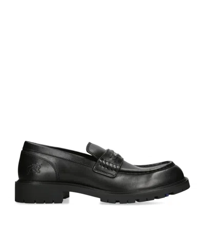 Burberry Rogue Loafers In Black