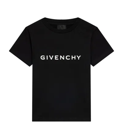 Givenchy Stretch-cotton Logo T-shirt In Black