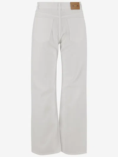 Aspesi Straight Jeans In White