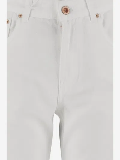 Aspesi Straight Jeans In White
