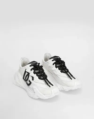 Dolce & Gabbana Sneaker Day Faster Black And White In Pattern