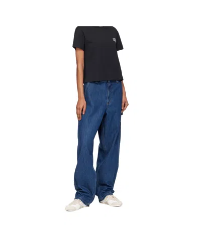 A.p.c. Cargo Jeans In Blue