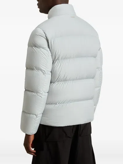 Woolrich Quilted Puffer Jacket In Blue