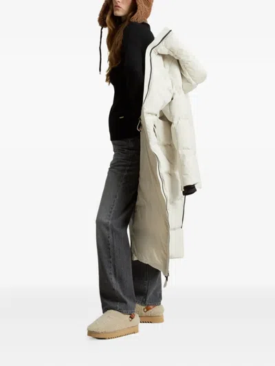 Woolrich Gtx Coat In White