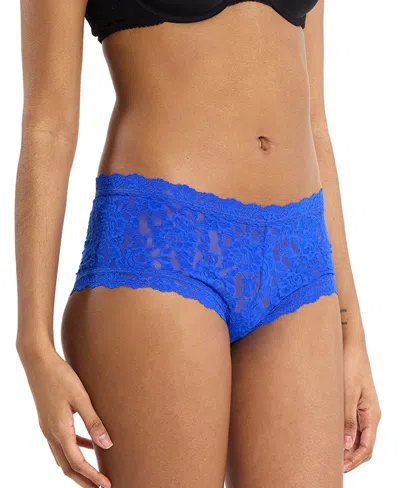 Hanky Panky Women's Signature Lace Boyshort In Blue