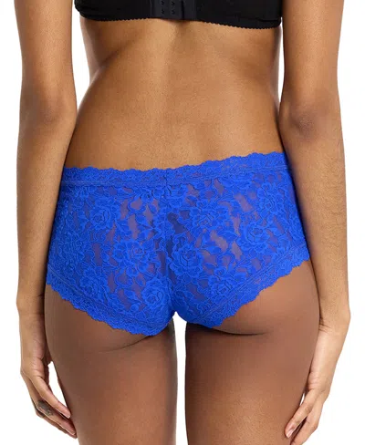 Hanky Panky Women's Signature Lace Boyshort In Blue