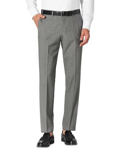 Hiltl Piacenza Perfetto High Twist Wool Stretch Pants In Gray