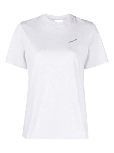 Coperni Logo-embellished T-shirt In White