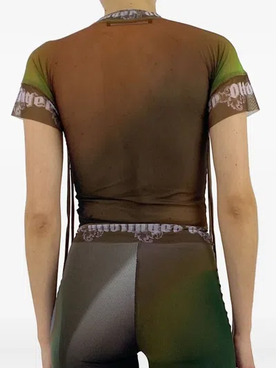 Ottolinger Mesh T-shirt In Multi