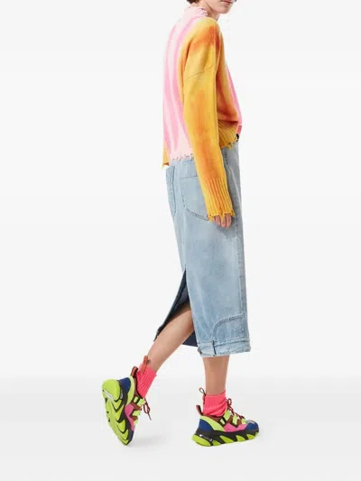 Circus Hotel Colour-block Low-top Sneakers In Multi