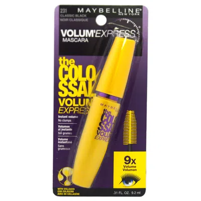 Maybelline The Colossal Volum Express Mascara - # 231 Classic Black By  For Women - 0.31 oz Mascara In Black