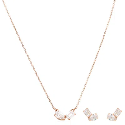 Swarovski Mesmera Set In Gold