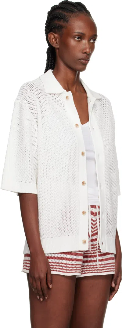 Holzweiler ホワイト Elio シャツ In White