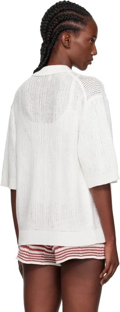 Holzweiler ホワイト Elio シャツ In White