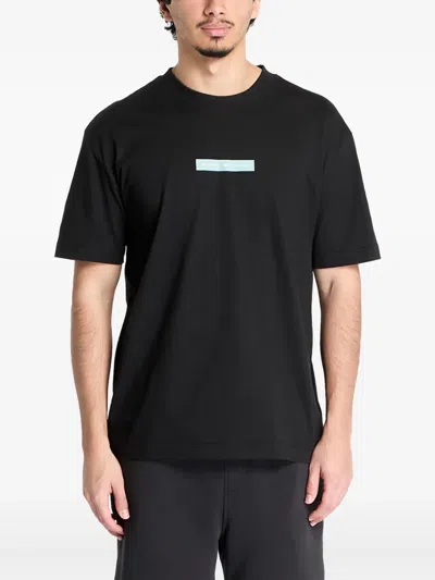 Calvin Klein Short-sleeved T-shirt In Black