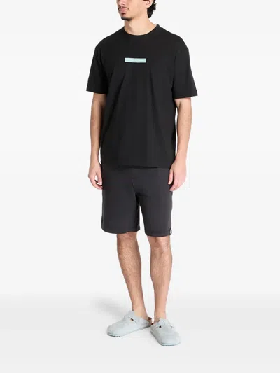 Calvin Klein Short-sleeved T-shirt In Black