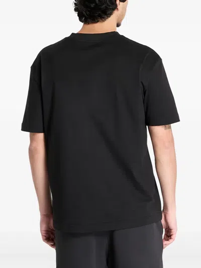 Calvin Klein Short-sleeved T-shirt In Black