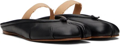 Maison Margiela Tabi Ballerinas In Black