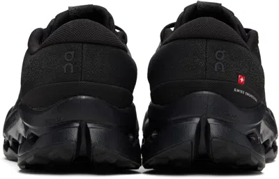 On Running Cloudtilt Sneakers With Cloudtech Phase Sole And Logo Accents In Black