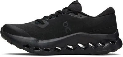 On Running Cloudtilt Sneakers With Cloudtech Phase Sole And Logo Accents In Black